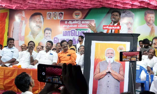 தமிழகத்தில் ஊழல் இல்லாத துறையே இல்லை- அண்ணாமலை