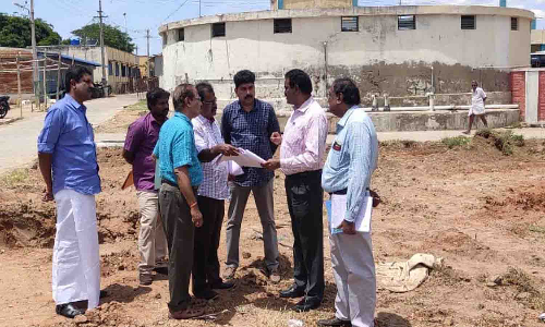 வளர்ச்சிப்பணிகள் குறித்து நகராட்சிகளின் நிர்வாக இயக்குனர் ஆய்வு