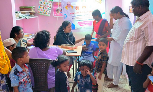 ஜெயங்கொண்டத்தில் குழந்தைகள் ஆரோக்கியம் குறித்த மருத்துவ முகாம்