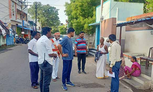 மாநகராட்சி வார்டு பகுதிகளில் காலையில் கமிஷனர் திடீர் ஆய்வு