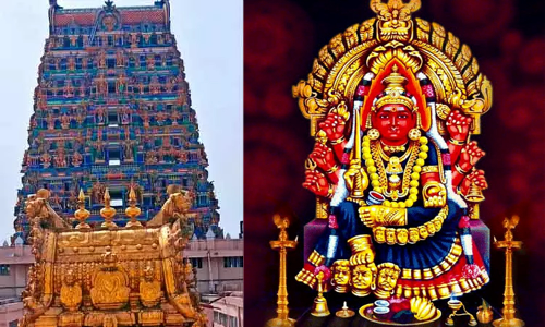 சமயபுரம் மாரியம்மன் கோவில் ராஜகோபுர கும்பாபிஷேக பணிகள் தீவிரம்