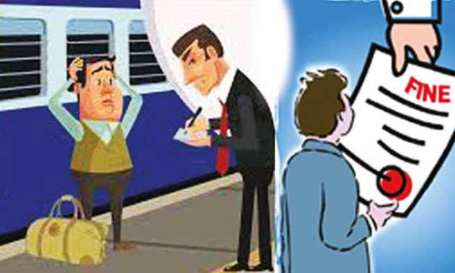 ரெயில்களில் டிக்கெட் எடுக்காமல் பயணம்