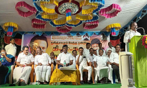 திருவண்ணாமலையில் கருணாநிதி சிலையை மு.க.ஸ்டாலின் வருகிற 9-ந்தேதி திறந்து வைக்கிறார்