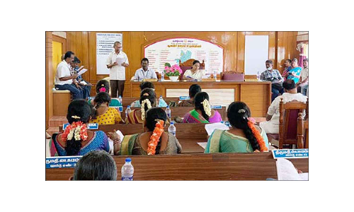 சூளகிரியில்   உறுப்பினர்களுக்கு சிறப்பு கூட்டம்