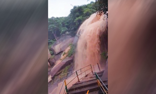 திருப்பத்தூரில் பலத்த காற்றுடன் மாலை