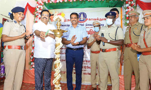 காட்பாடியில் புதிய மகளிர் போலீஸ் நிலையம் திறப்பு