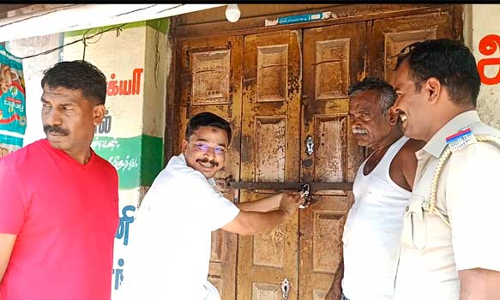 தடைசெய்யப்பட்ட புகையிலை விற்ற 3 கடைகளுக்கு சீல்