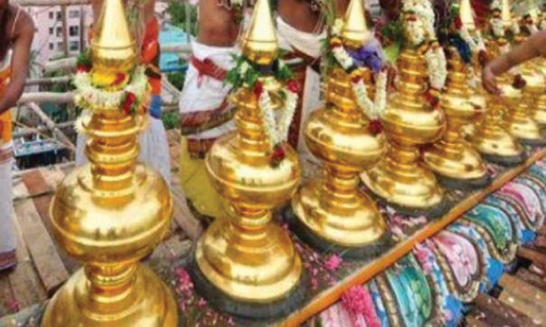 ஆரணியில் வெங்கடாஜலபதி பெருமாள் கோவில் கும்பாபிேஷகம்