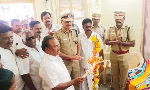 திட்டக்குடியில் காணொளி மூலம் புதிய மகளிர் காவல் நிலையம் திறப்பு