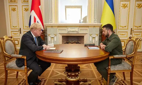 உக்ரைனுடன் துணை நிற்போம் - இங்கிலாந்து பிரதமர் போரிஸ் ஜான்சன் உறுதி