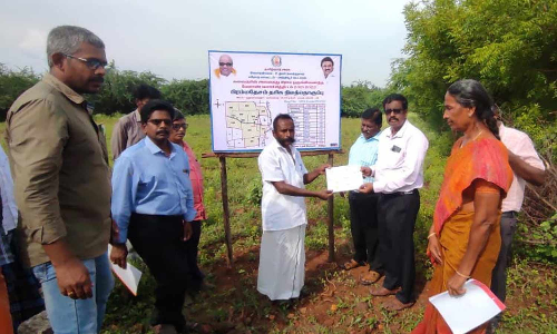 ஒருங்கிணைந்த வேளாண் வளர்ச்சி திட்ட பணிகள் ஆய்வு