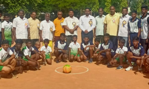 மாணவர்களுக்கான நெட்பால் போட்டி