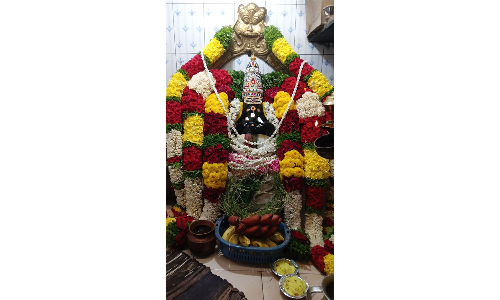 சங்கடஹர சதுர்த்தியை முன்னிட்டு  கிருஷ்ணகிரி  சித்தி விநாயகர் கோவிலில்சிறப்பு பூஜை