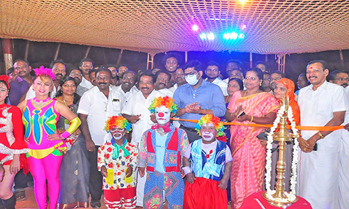 நாகர்கோவிலில் ஜம்போ சர்க்கஸ் தொடக்கம் - மேயர் மகேஷ் தொடங்கி வைத்தார்
