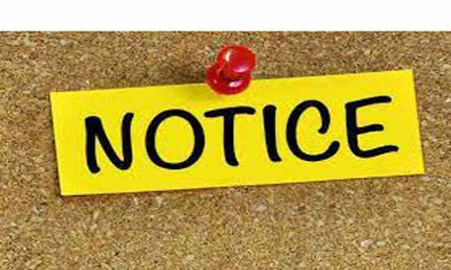 வேலூரில் கடைகளுக்கு நோட்டீஸ்