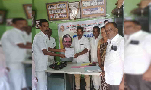 திருப்பூர் தெற்குவட்டார காங்கிரஸ் கட்சி அமைப்பு தேர்தல்
