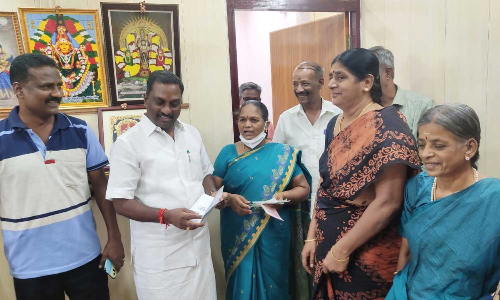 மகளிர் சுய உதவிக் குழுக்களுக்கு நிதி