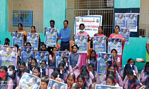 குழந்தை தொழிலாளர் எதிர்ப்பு விழிப்புணர்வு