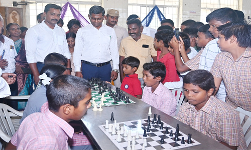 விளையாட்டுப்போட்டிகளில் ஆர்வமுடன் மாணவர்கள் பங்கேற்க வேண்டும் : கள்ளக்குறிச்சி கலெக்டர் ஸ்ரீதர் அறிவுரை