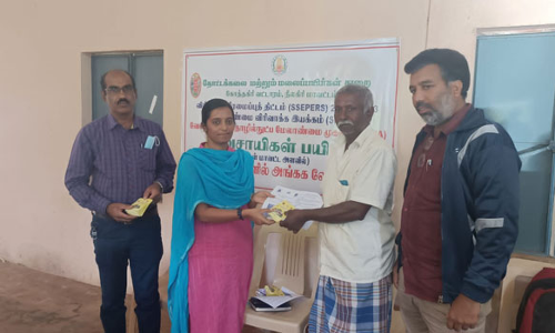 கோத்தகிரி அருகே தோட்டக்கலைத்துறை சார்பில் விவசாயிகளுக்கு பயிற்சி விளக்க கூட்டம்