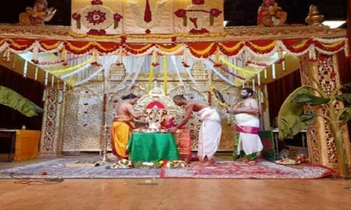 திருப்பதி தேவஸ்தானம் சார்பில் அமெரிக்காவில் நடந்த சீனிவாச திருக்கல்யாணம்