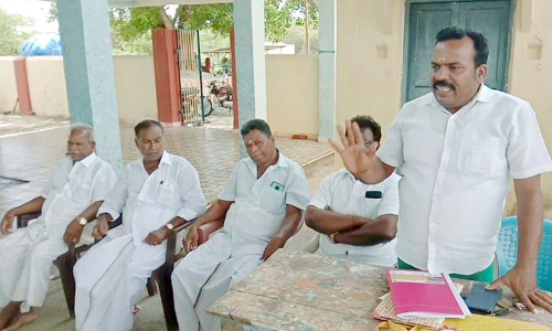 விவசாயிகள் மறுவாழ்வு நலச்சங்க ஆலோசனை கூட்டம்