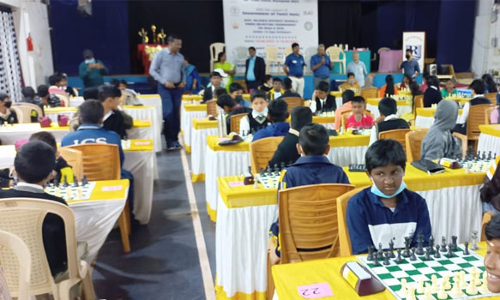 கோத்தகிரியில் மாவட்ட அளவிலான சதுரங்க போட்டி