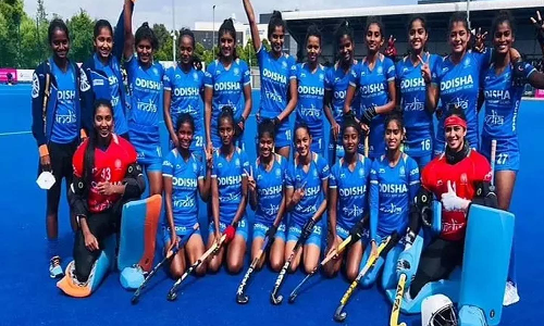 23 வயதுக்குட்பட்டோருக்கான பெண்கள் ஹாக்கி: தொடக்க ஆட்டத்தில் இந்தியா வெற்றி