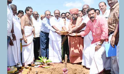 தடுப்பணைகள் கட்டும் பணி: அமைச்சர் பெரியகருப்பன் தகவல்