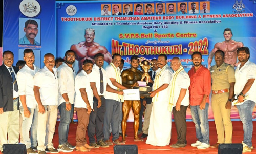 சுப்பிரமணியபுரத்தில் ஆணழகன் போட்டி