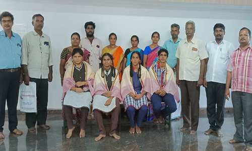 10-ம் வகுப்பு பொது தேர்வு முடிவு: சேந்தமங்கலம் எஸ்.எஸ்.வி. பள்ளி மாணவர்கள் 100 சதவீதம் தேர்ச்சி