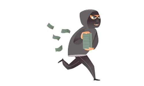 வீட்டின் பூட்டை உடைத்து திருட்டு: காமிராவில் சிக்கிய கொள்ளையன் உருவம்