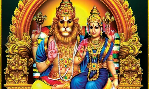 திருவள்ளூர் அருகே நரசிம்மர் கோவிலில் பிரம்மோற்சவ விழா கொடியேற்றத்துடன் தொடங்கியது