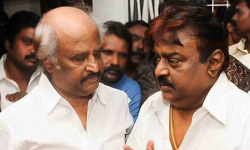 மீண்டும் கேப்டனாக கர்ஜிக்க வேண்டும் - ரஜினிகாந்த் வாழ்த்து