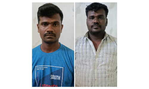 மத்தூர் பகுதியில்  தொடர் திருட்டில் ஈடுபட்ட 2 பேர் கைது