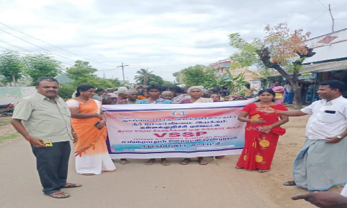 சங்கராபுரம்: ரங்கப்பனூரில் தூய்மை இயக்க விழிப்புணர்வு பேரணி