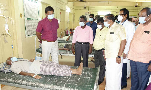 வேலூர் மாவட்டத்தில் கொரோனா முன்னெச்சரிக்கை நடவடிக்கைகள் தயார்