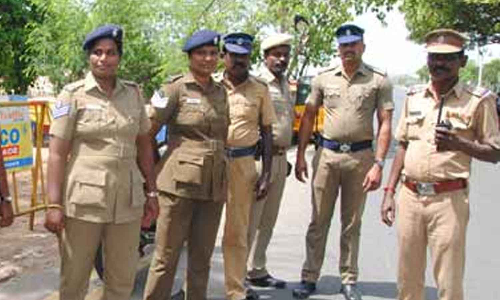 சிதம்பரம் நடராஜர் கோவிலில் 2 அடுக்கு போலீஸ் பாதுகாப்பு