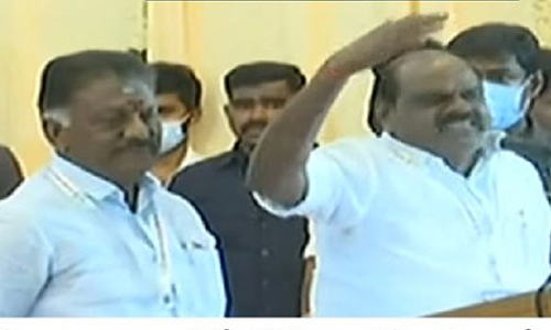 பொதுக்குழு கூட்டத்தில் இருந்து வெளியேறினார் ஓ.பன்னீர்செல்வம்