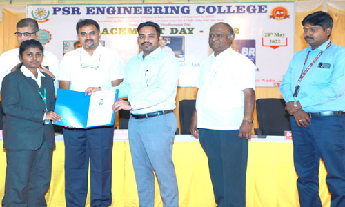 வேலைவாய்ப்பை பெற்று தரும் பி.எஸ்.ஆர். என்ஜினீயரிங் கல்லூரி