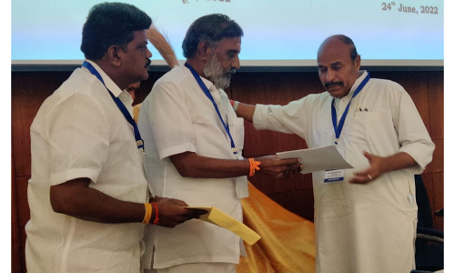 கல்வி-சிறுதொழில் நிதி ஒதுக்கித்தர  தேனீ.ஜெயக்குமார் வலியுறுத்தல்