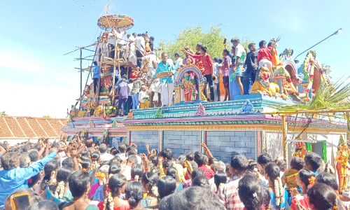 நரசிங்கபுரம் ஓசூர் அம்மன் கோவில் மகா கும்பாபிஷேகம்