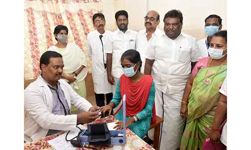 அரசு மருத்துவக் கல்லூரியில் ரத்த அணுக்கள் பகுப்புக்கருவி தொடக்கம்