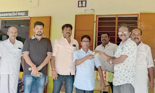 மாணவர்களுக்கு கல்வி ஊக்க தொகை