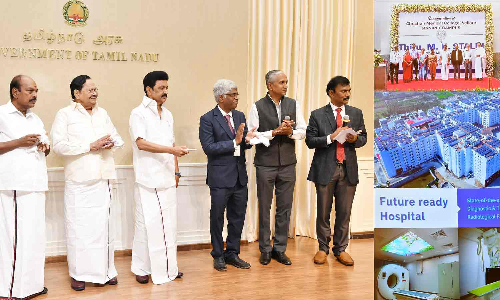 ராணிப்பேட்டையில் சிஎம்சி மருத்துவமனை-  முதலமைச்சர் மு.க.ஸ்டாலின் திறந்து வைத்தார்