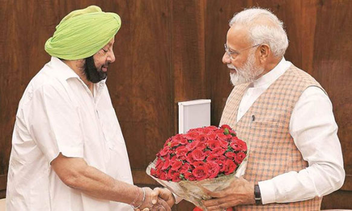 அமரீந்தர் சிங்கிற்கு முதுகுத்தண்டு அறுவை சிகிச்சை- பிரதமர் மோடி நலம் விசாரித்தார்