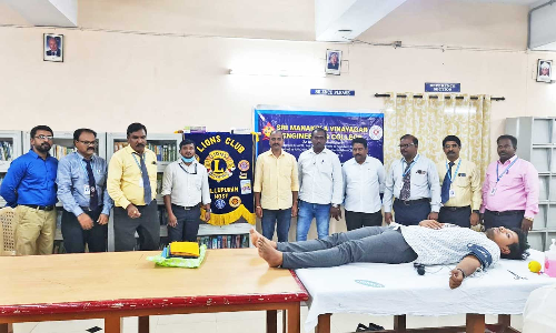 சிறப்பு ரத்ததான முகாம்