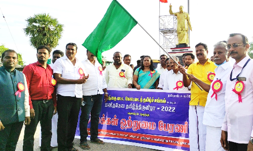 வந்தவாசியில் மதநல்லிணக்க பேரணி