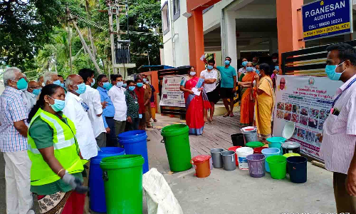 உடுமலையில் தூய்மை விழிப்புணர்வு நிகழ்ச்சி