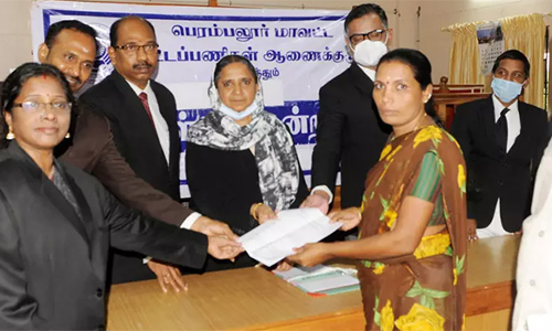 தேசிய மக்கள் நீதிமன்றத்தில் 787 வழக்குகளுக்கு ரூ.3½ கோடிக்கு தீர்வு